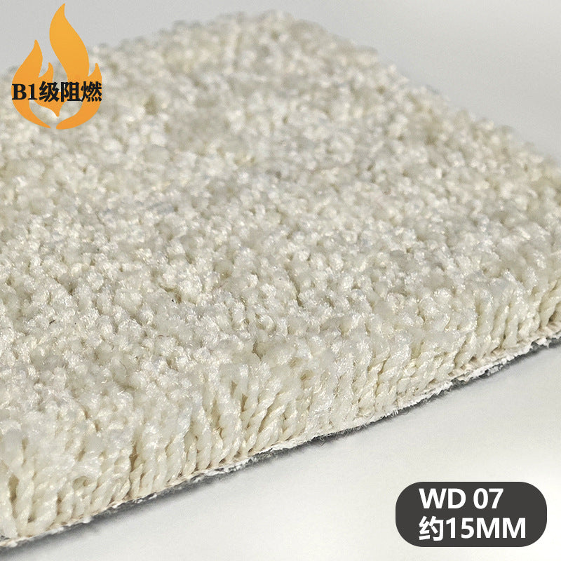 Thickened shag carpet pure coloraccessible luxuryclassy bedroom living room hotel room bedside short velvet extra thick carpet floor