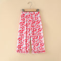 For pre-sale, please contact customer service - pink flower pants