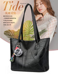 Large tote bag for women, 2024 new collection: minimalist, high-quality, versatile handbag, large capacity shoulder bag, stylish commuter tote