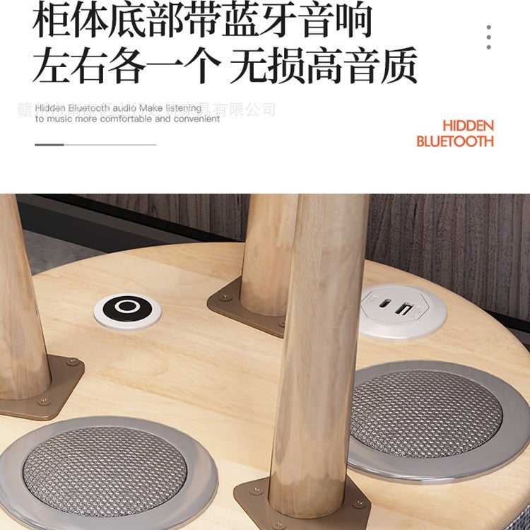 2023 bluetooth speaker smart export source factory wireless charging nordic style dropshipping creative coffee table audio furniture