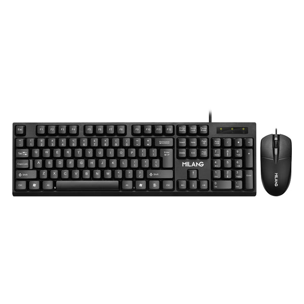 T20 wired keyboard and mouse set, desktop laptop business office keyboard and mouse set