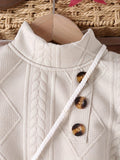 European and american autumn/winter style ins-inspired girls' textured crinkle striped flutter sleeve princess dress with matching bag - cross-border exclusive
