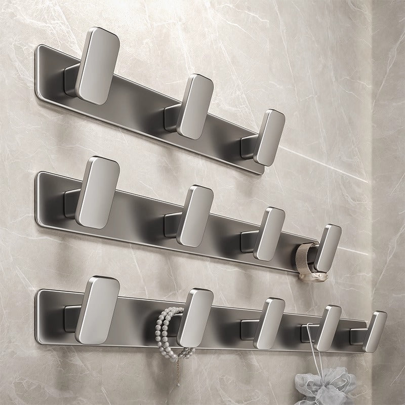 No punching clothes hook, door rear clothes hanger, wall-mounted door entrance, coat cabinet hook, strong row hook