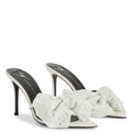Sexy rhinestone butterfly crystal flower pointed toe high heels 2026 summer new cross-border stiletto open toe sandals