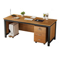 Minimalist modern office desk - affordable computer desk for home use - multifunctional employee desk - desktop boss desk - single person desk