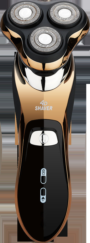 Electric shaver with triple blade heads, fully washable, rechargeable, 50-minute battery life, men's wholesale rechargeable razor