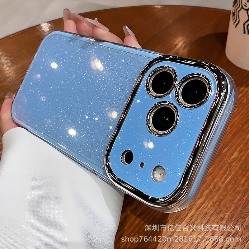 Jelly glitter: instantly transform your phone with 17 large view windows - iphone 16 pro max case, apple 17 trending protective cover