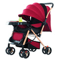 Lightweight, reclining, and foldable umbrella stroller - perfect for babies and toddlers (0-3 years) - your go-to baby carrier for easy outings!