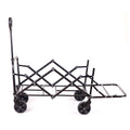 Outdoor open-door camping car, camping car, portable picnic pull rod, small trailer, camping stall, foldable trolley