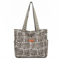 Niche styleeasiest for matchcasualstripes bag for women 2025new arrivalretrofashion large capacity shoulder bag work clothingtote bag
