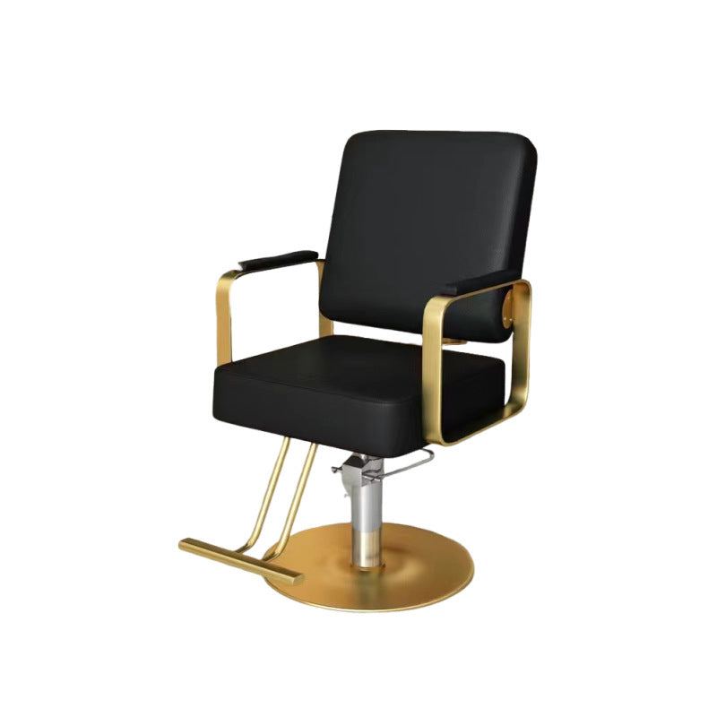 Hair cutting chair stainless steel chair hair salon hairdressing shop use wholesale adjustablerotatefashion seat adjustablerotate