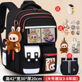 Large black and red + free pendant + watch + card holder + 10-piece set + tutoring bag