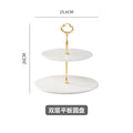 Double layer flat disc set