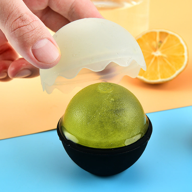 Ice Hockey Silicone Mould, Creative Ice Grid Ice Box Ice Maker, Ice Cube Tray Bar Supplies Large Ice Hockey Ice Grid