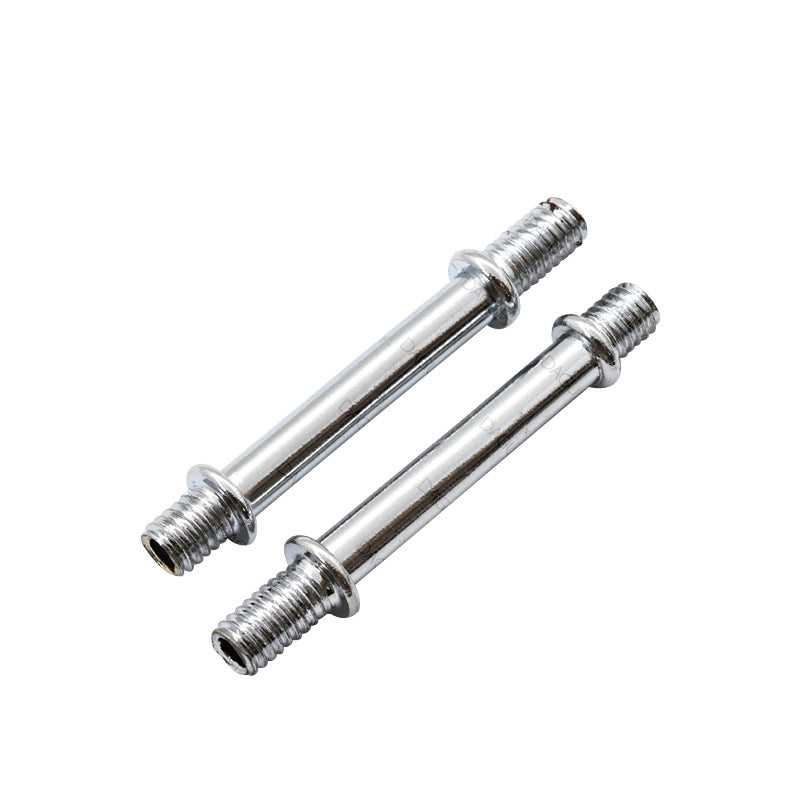 Double head tube M10 outer tooth lengthened straight rod tube lamp head water pipe modification lighting accessories DIY