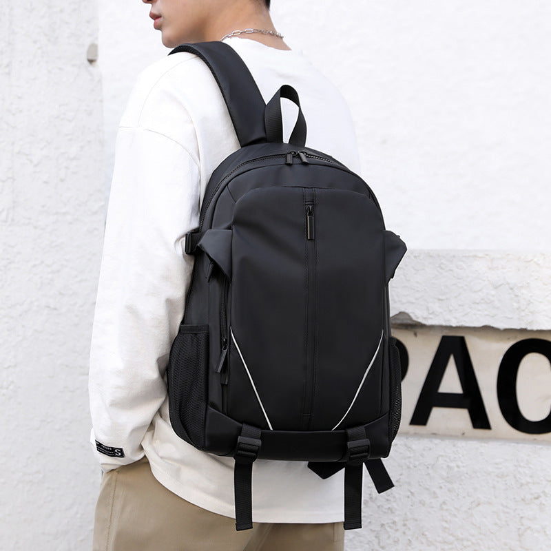Cross-border new trend backpack men's casual anti-splashing travel bag computer bag backpack student schoolbag men's bag