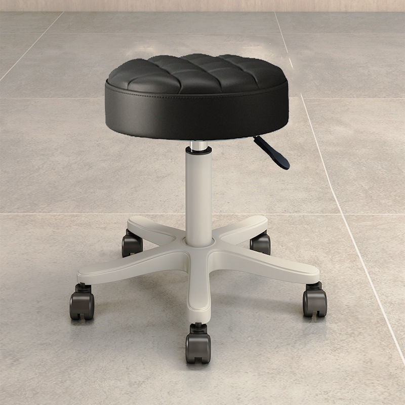 Adjustable height makeup stool - trending vanity stool for home, live streaming, and nail art