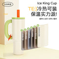 Direct from the source: customizable 40oz stainless steel tumblers for cross-border e-commerce. high-value, large-capacity tumblers with stylish handles - wholesale available