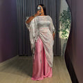European and american cross-border women's fashion:  summer new collection - stylish printed drawstring longline shirt and wide-leg pants casual set
