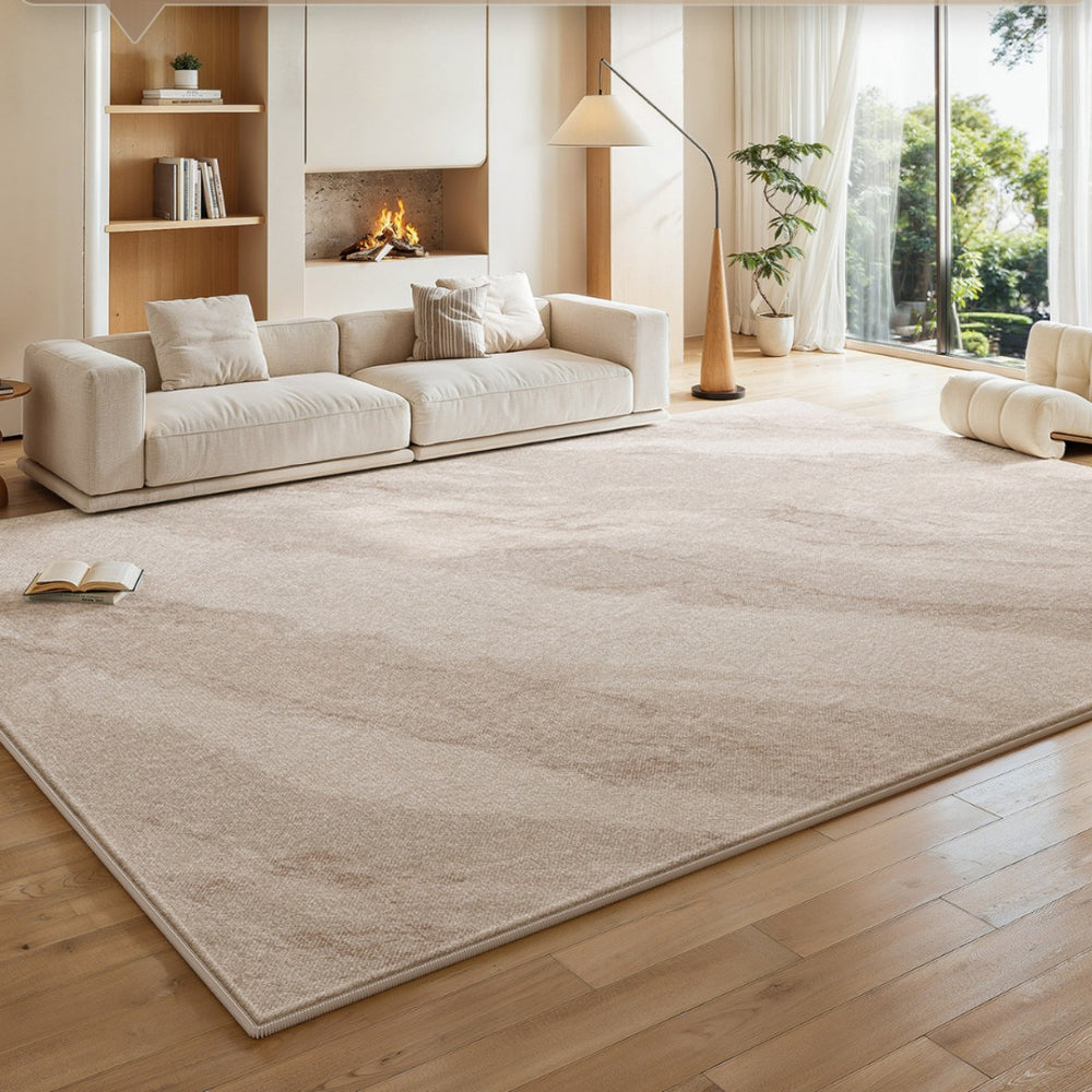 Italian minimalist style carpet, living room, light luxury, high-end sofa floor mat, bedroom, large area, full floor, home bedside blanket
