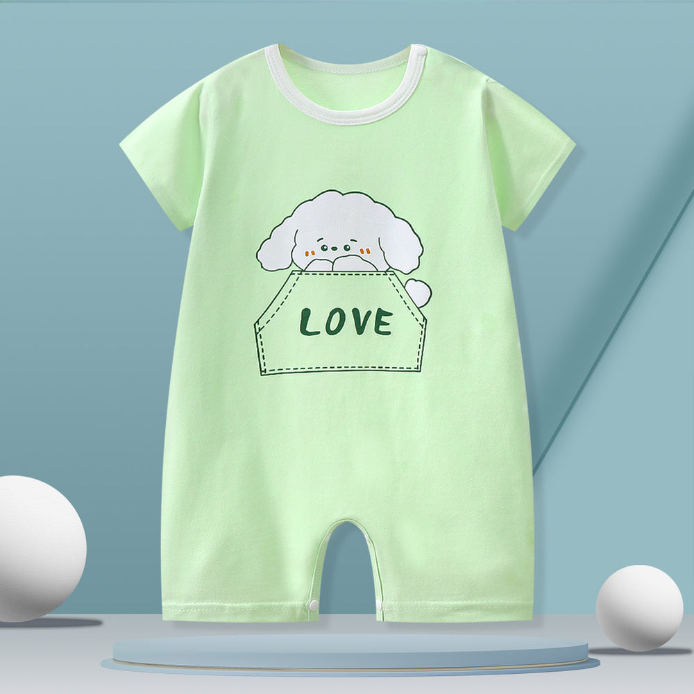 Baby rompers pure cotton summer outfit baby clothes kids short sleeve newborn bodysuit children's clothing