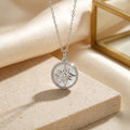 popular copper inlaid zirconium white shell geometric necklace for women accessible luxuryniche stylefashioneasiest for match non-fading clavicle chain jewelry