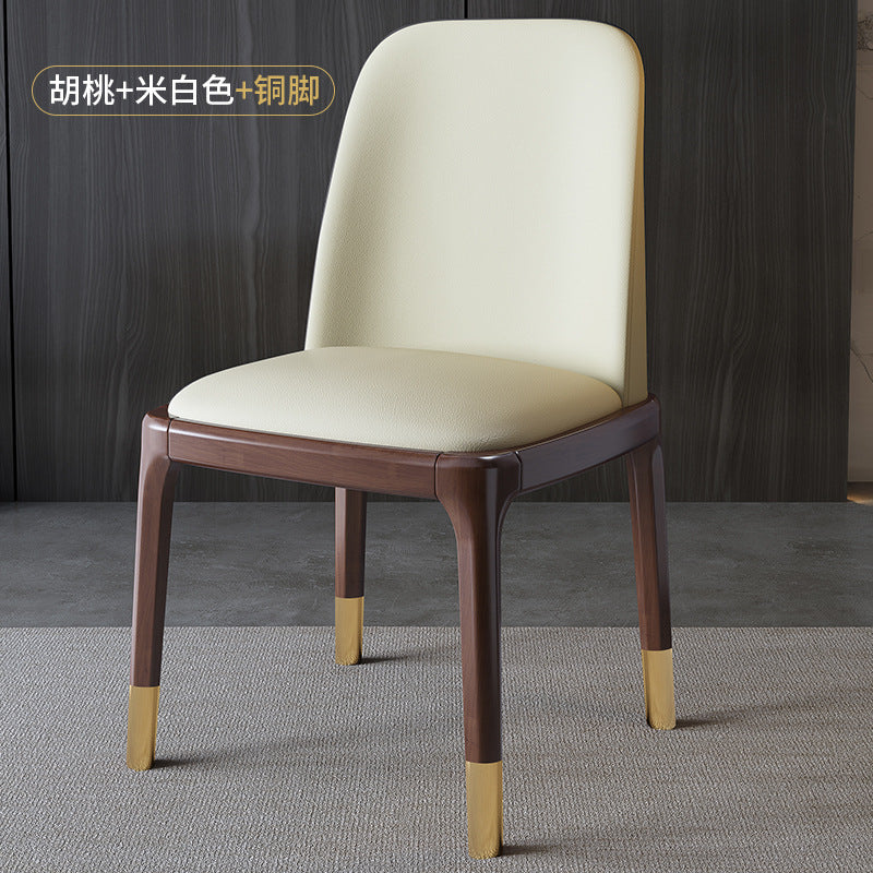 Wood style b&baccessible luxury upholstered back chair scandinavian solid wood dining chair for homemoderncasual restaurant hotel chair
