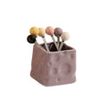 Cheese and fruit fork jar suitfor homeclassy good stuff exquisite afternoon tea dessert fork spoon ceramic handle fruit spoon