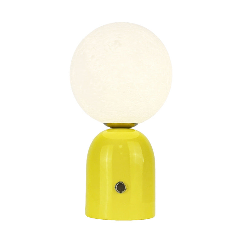 Nordic table lamp bedroom ins decoration bedside night light designer new creative minimalist rechargeable table lamp