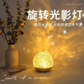 Remote control romantic dynamic water ripple ambient light - rechargeable bedroom decor - room atmosphere - couple's mood lighting - bedroom decor