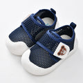 Baby sandals for boys, summer first walker shoes, 0-1-2 years old infant anti-slip soft sole mesh shoes for babies and toddlers, baby girl shoes
