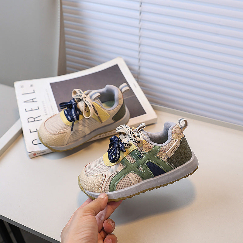 Vancahao spring & fallnew arrival boys breathable casual shoes easiest for match sneakers girl non-slip soft bottom sneakers forrest gump shoes