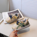 Vancahao spring & fallnew arrival boys breathable casual shoes easiest for match sneakers girl non-slip soft bottom sneakers forrest gump shoes