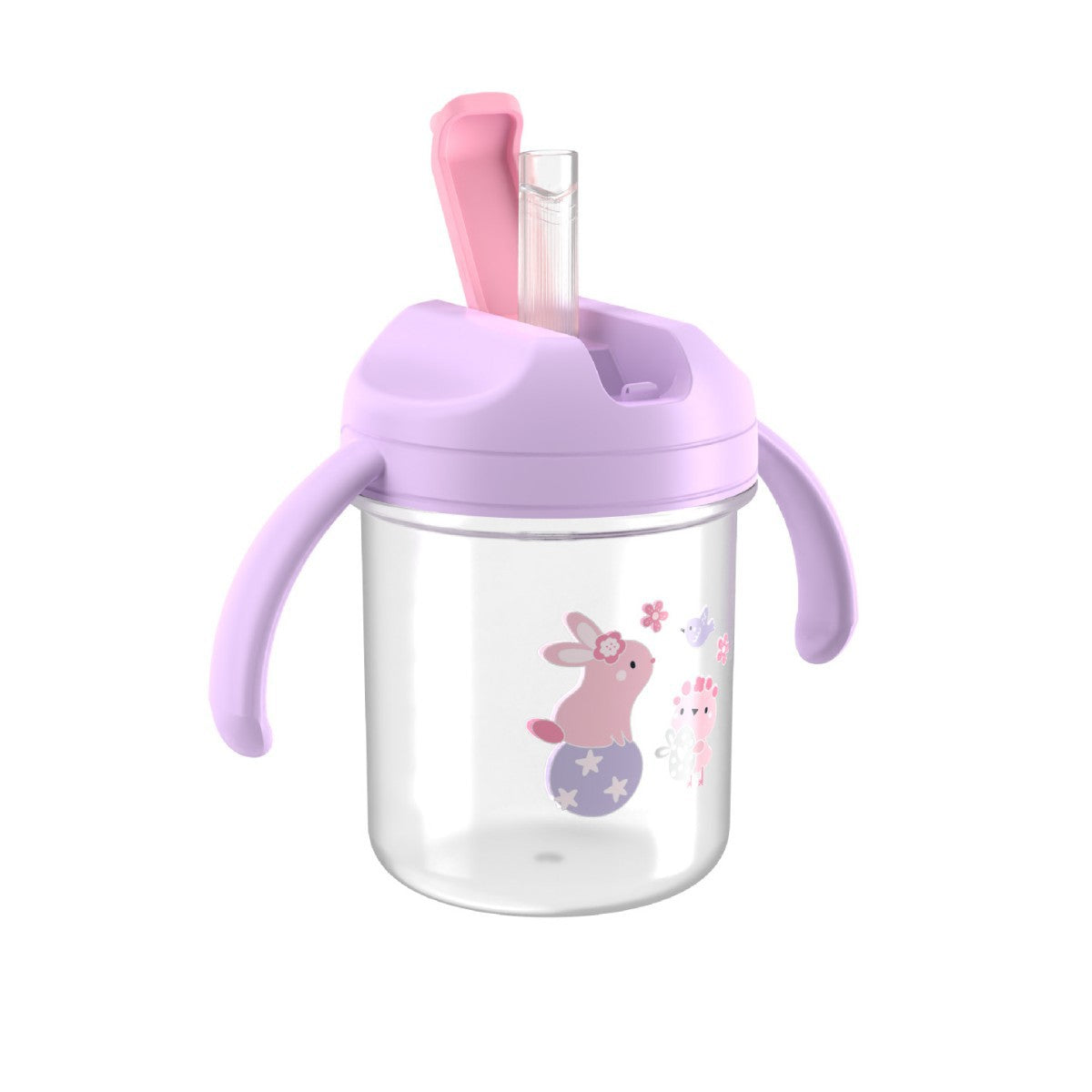 English boxed new infant learning drinking cup baby drinking cup children's milk cup with scale factory direct sales