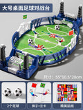 Kids' foosball table - desktop two-player game - parent-child interactive game - educational board game - simulated stadium - boys' toy