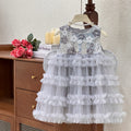 Girls' dresses: new summer  collection - stylish princess dresses and formal gowns for baby girls