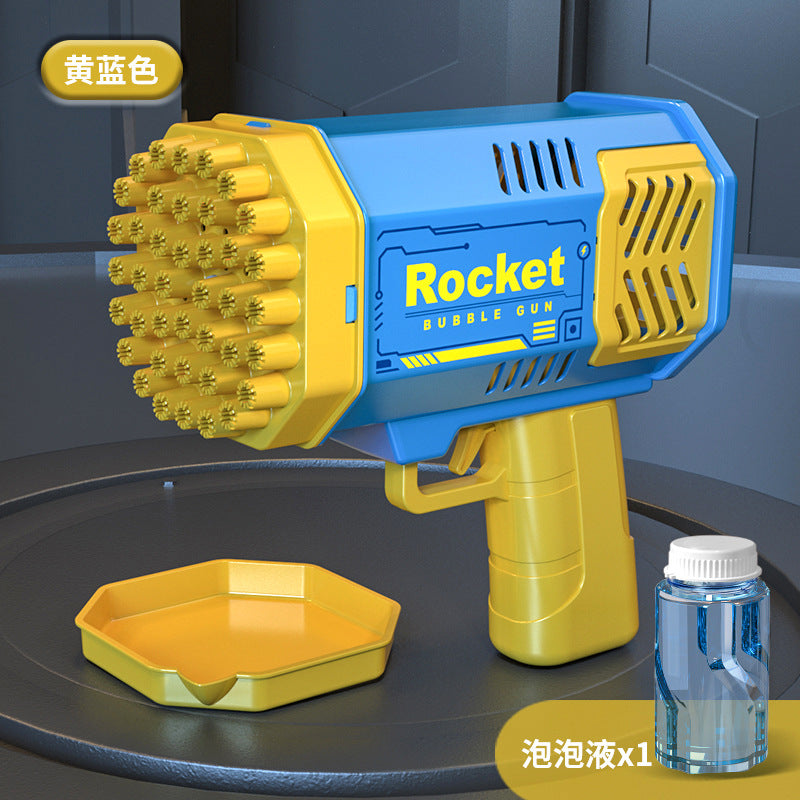 new arrival sprinkler truck luminous bubble gun handheld gatling bubble blowing machine popular fully automatic kids toys
