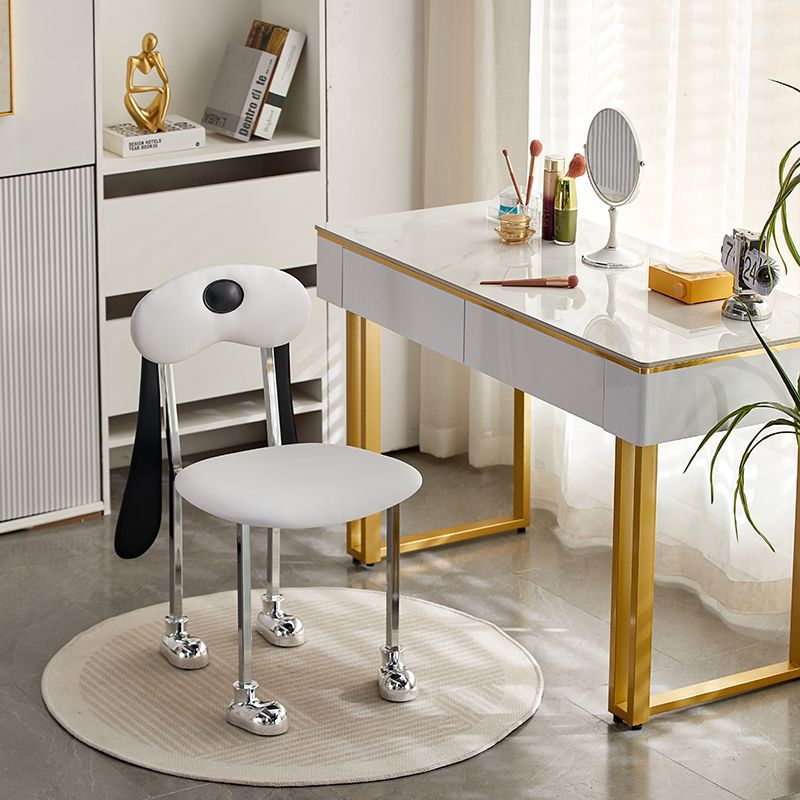 Used dog chair designer creative stylish makeup chair for home bedroom back chair popularkids cartoon chair