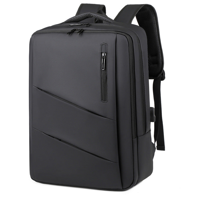 New backpack men's backpack men's backpack men's computer bag student bag travel bag zipper sewing