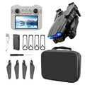 e99 drone aerial photography remote control quadcopter with screen, optical flow positioning, and hd camera