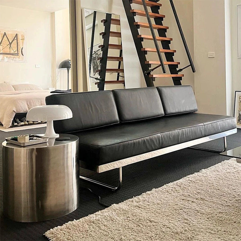 Le corbusier genuine leather sofa business hotel medieval style reception sofa genuine leather sofa italian straight row sofa