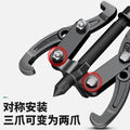 Three-jaw puller, universal bearing, multi-functional disassembly tool, bearing disassembly tool, triangular puller, wheel puller