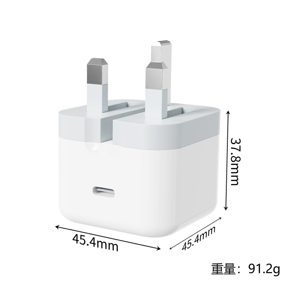 Wow customized cross-border foldable 40w dynamic power adapter compatible with apple 17 pro uk plug fast charging charger