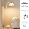 Floor lamp vintage french retro cream living room bedroom bedside vertical table lamp japanese pleated atmosphere lamp