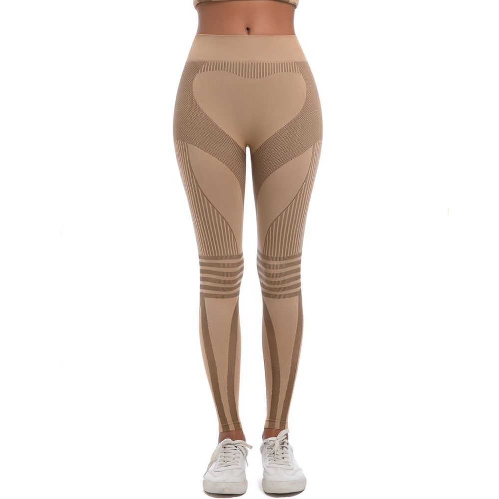 New arrival cross-border seamless knitting tight high elastic breathable ski suit high waist sports running fitness bottom yoga pants