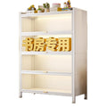 Steel dust-proof bookcase for home door multi-layer entrance cabinet large-capacity storage cabinet entrance flip-up door multi-layer storage