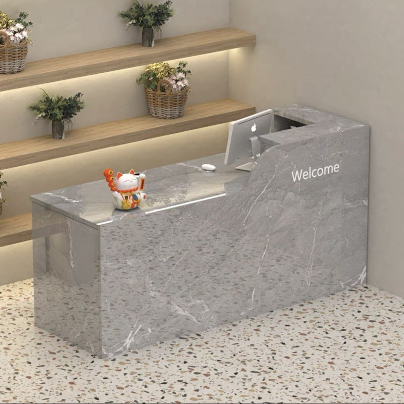 Bar counter, cashier counter, clothing store counter table, hairdressing store convenience store casual modern store small front desk reception desk