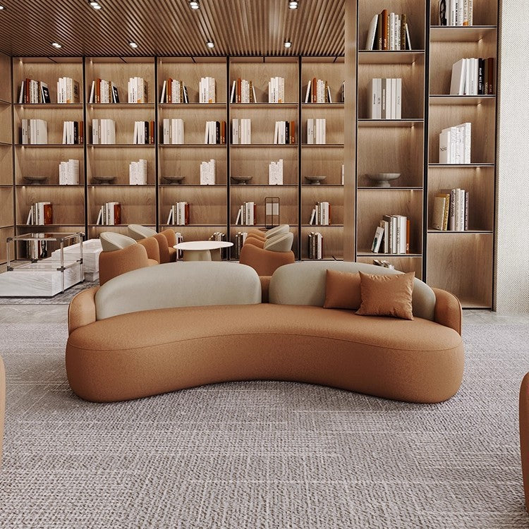Luxury hotel lobby sofa set - ideal for clubs, hotels, b&bs, offices, waiting areas, reception, and meeting spaces