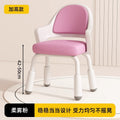 Children's adjustable height study chair - non-slip writing chair for home learning, ideal for bedrooms and studies, promotes proper posture