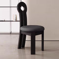 Solid wood keychain chair frenchretro solid wood dining chair soft-packed dining chair medieval style for home makeup chair back chair
